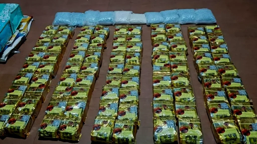 Polda Riau Tangkap 2 Warga Bengkalis yang Bawa 90 Kg Sabu dari Malaysia